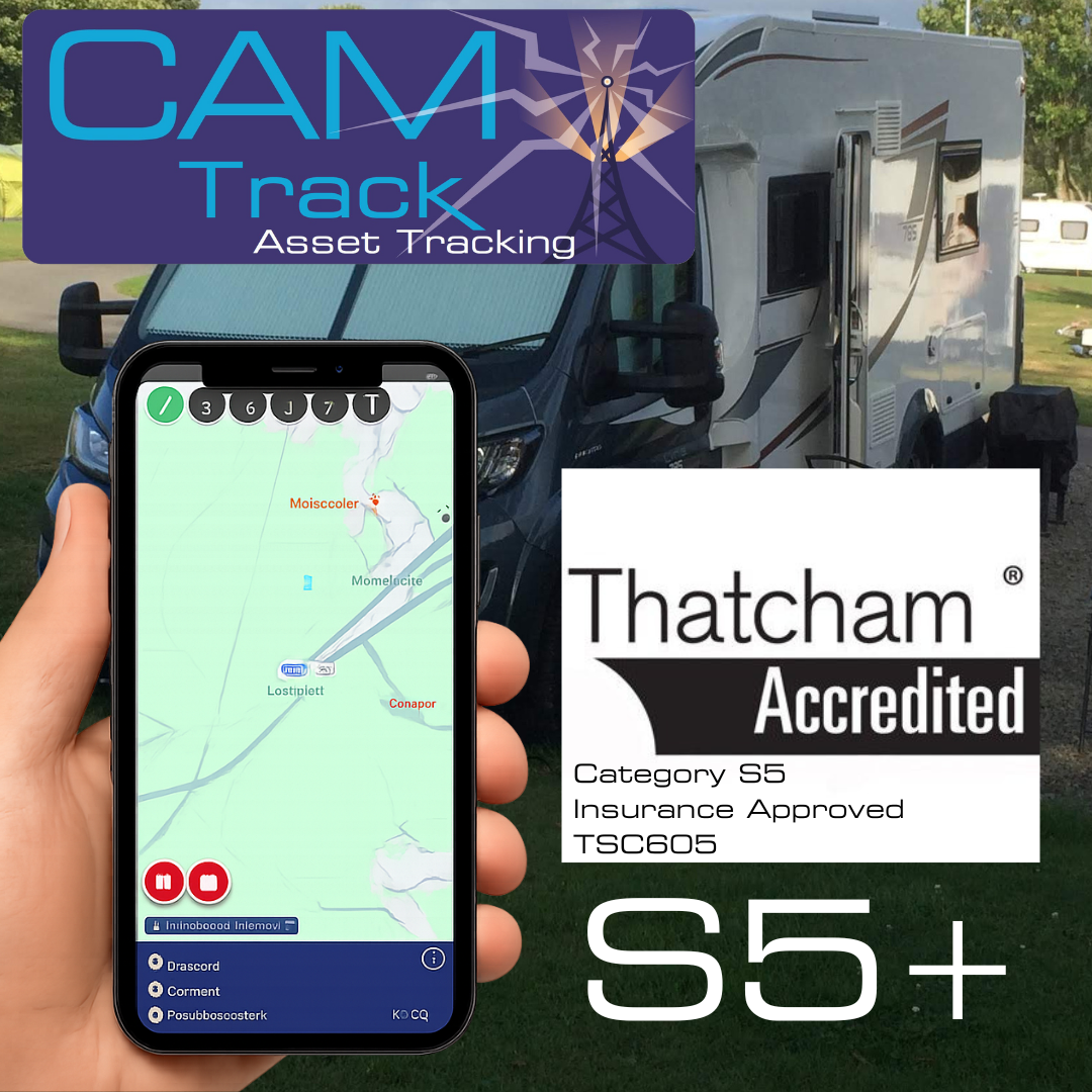 Camtrack Thatcham S5+ Tracker with Immobilisation for Motorhomes