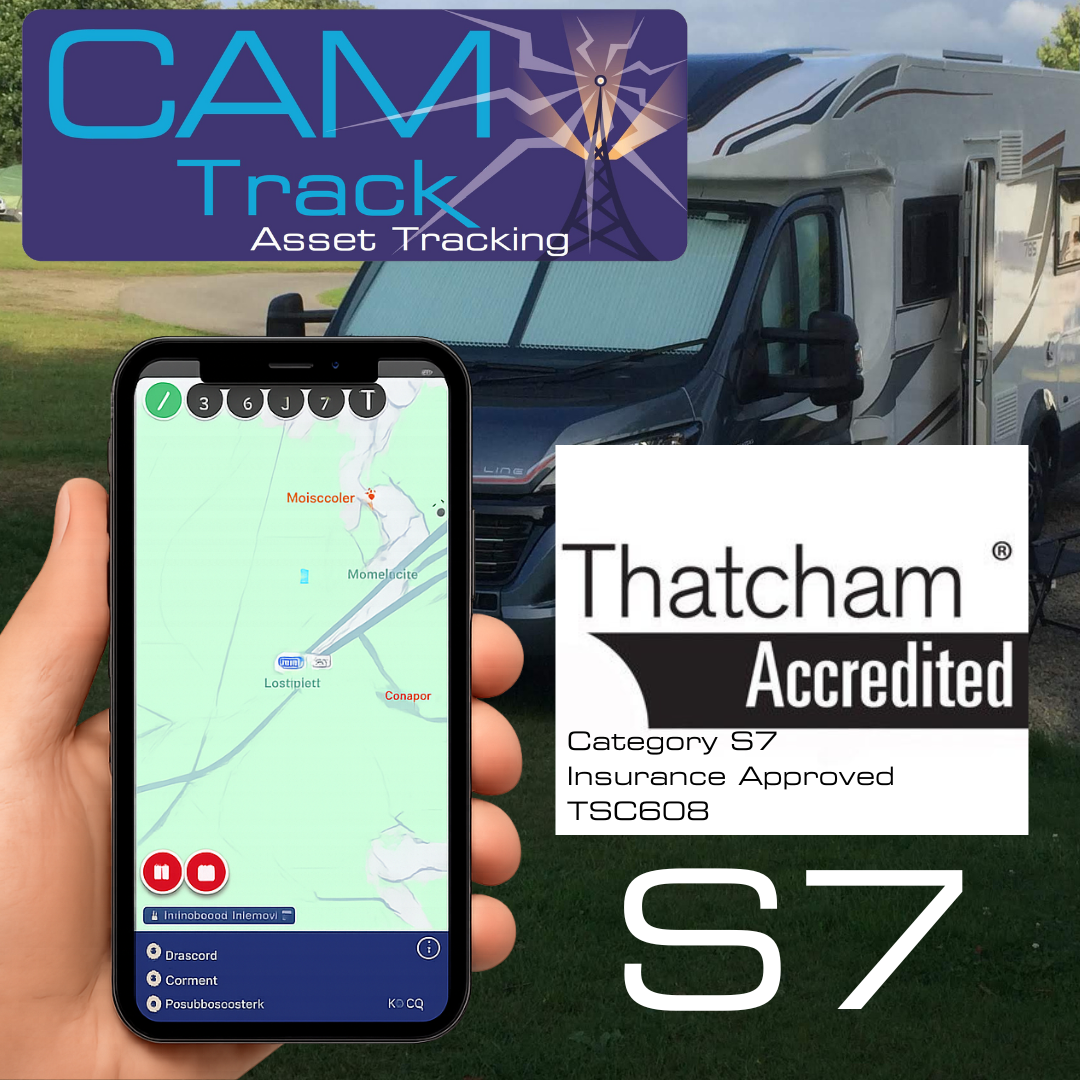 Camtrack Thatcham S7 Tracker for Motorhomes